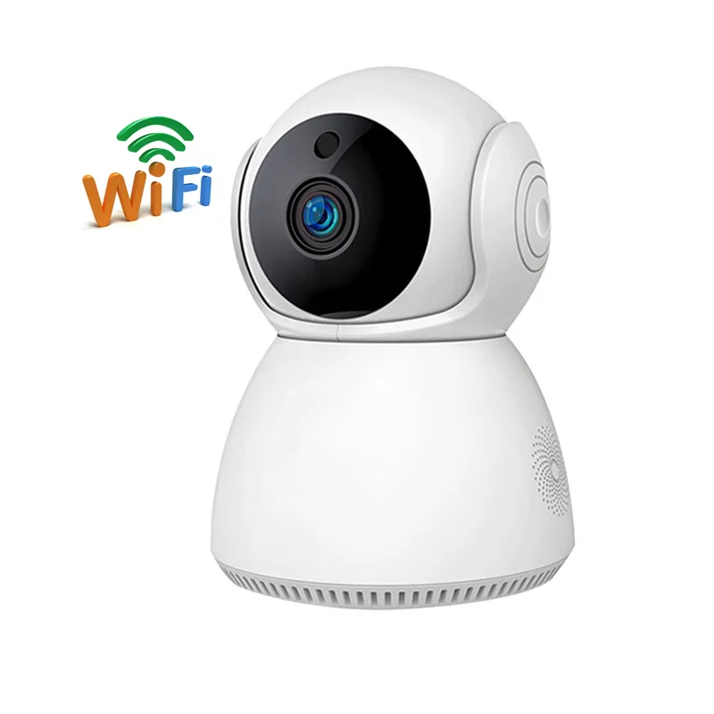 IP Camera Three Antennas HD WiFi Camera Indoor PTZ Security Wireless Camera with Night Vision