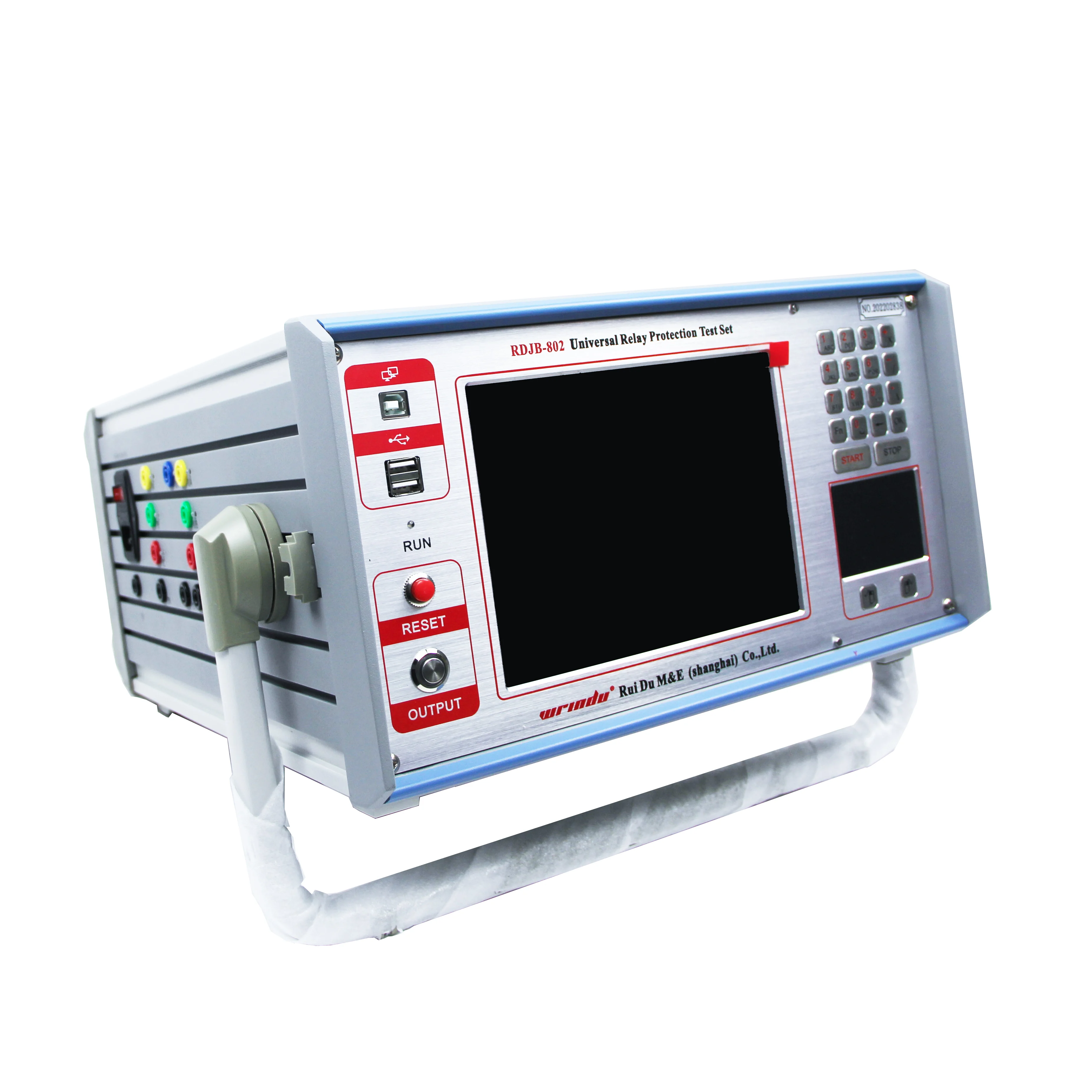 3- phase portable power micro computer protection relay tester