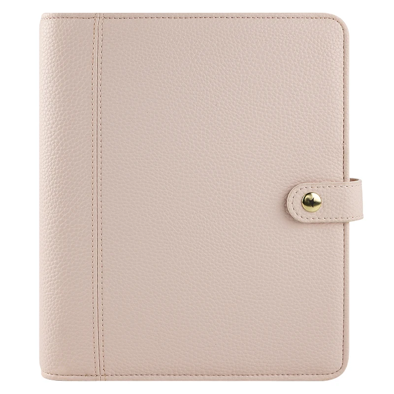 Fashion Design Customized Black Crocodile A5 Leather Book Cover with Pen Holder