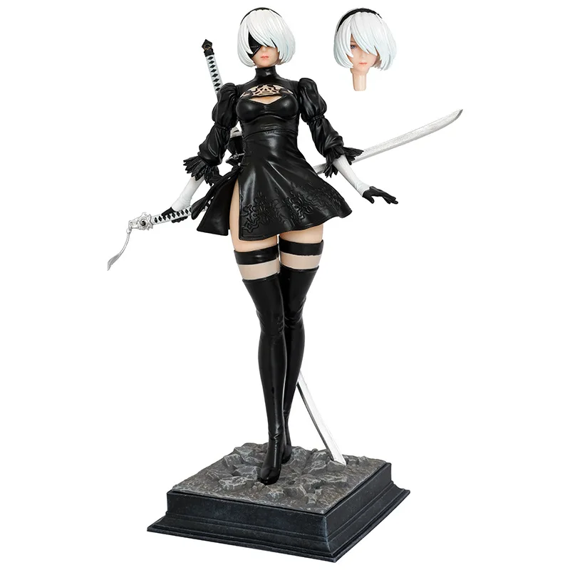 hentai sexy girl PVC model toys 27cm Double Head anime games figura Automata NieR 2b action figure