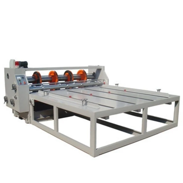 High Quality Semi Auto Carton Rotary Slotter Machine cardboard rotary slotting slicing