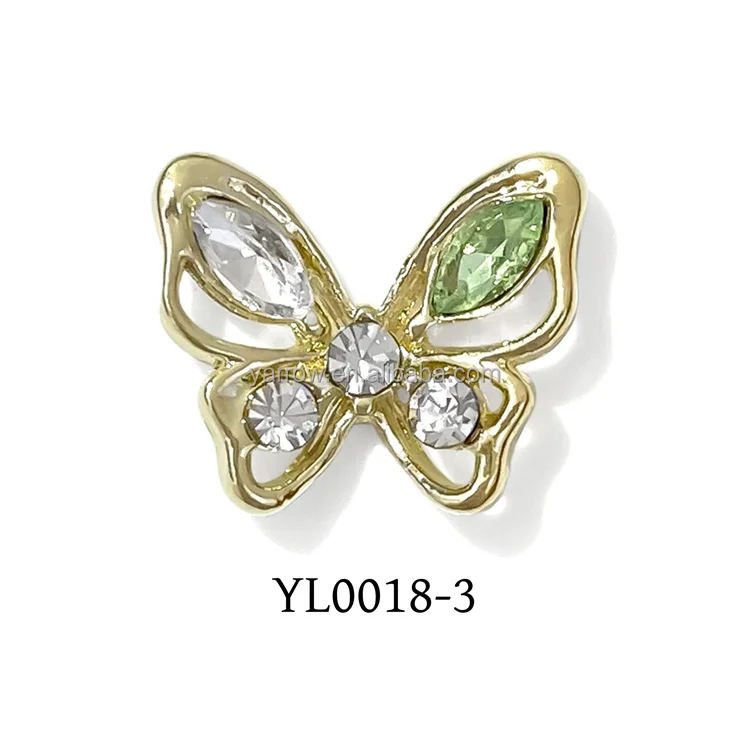 11X10mm Nail Art Decoration for tips DIY Illusion candy Color Manicure Stones Ice Aurora nail charms kawaii