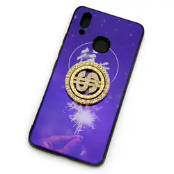 Fashion phone jewelry Hip-hop Iced Out gold Dollar Sign spinning pendant for men
