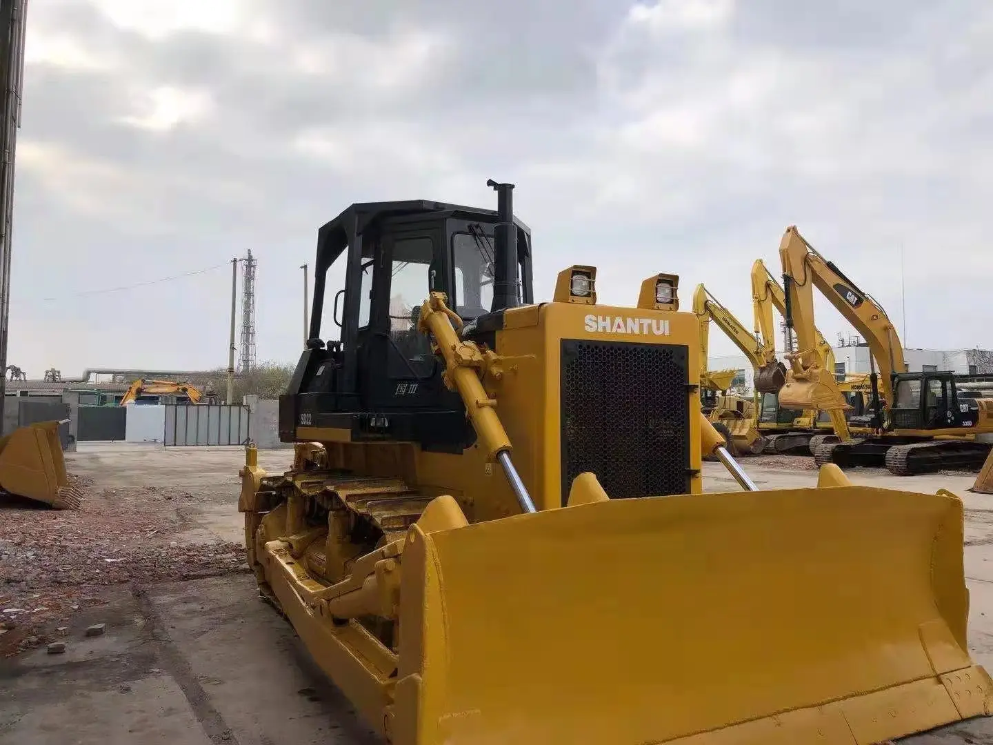 Б/у бульдозер Shantui SD22, дешевый б/у бульдозер Shantui, китайский бульдозер на продажу