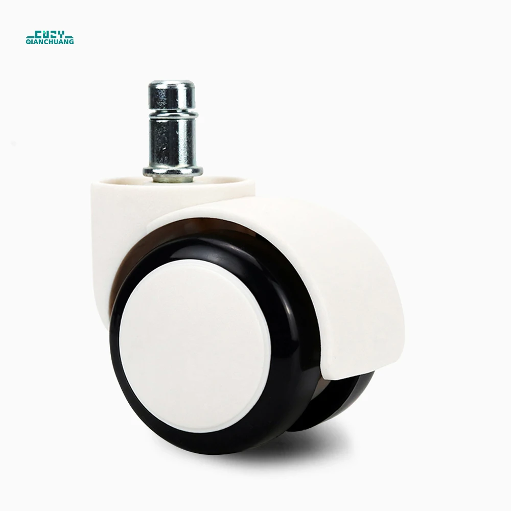 wholesale Best sales 2 inch stem office chair leveling PVC furniture caster