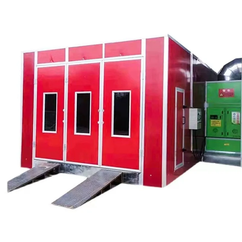 China Car Paint Booth Manufacturer CE Auto Car Spray Booths Auto Baking Booth