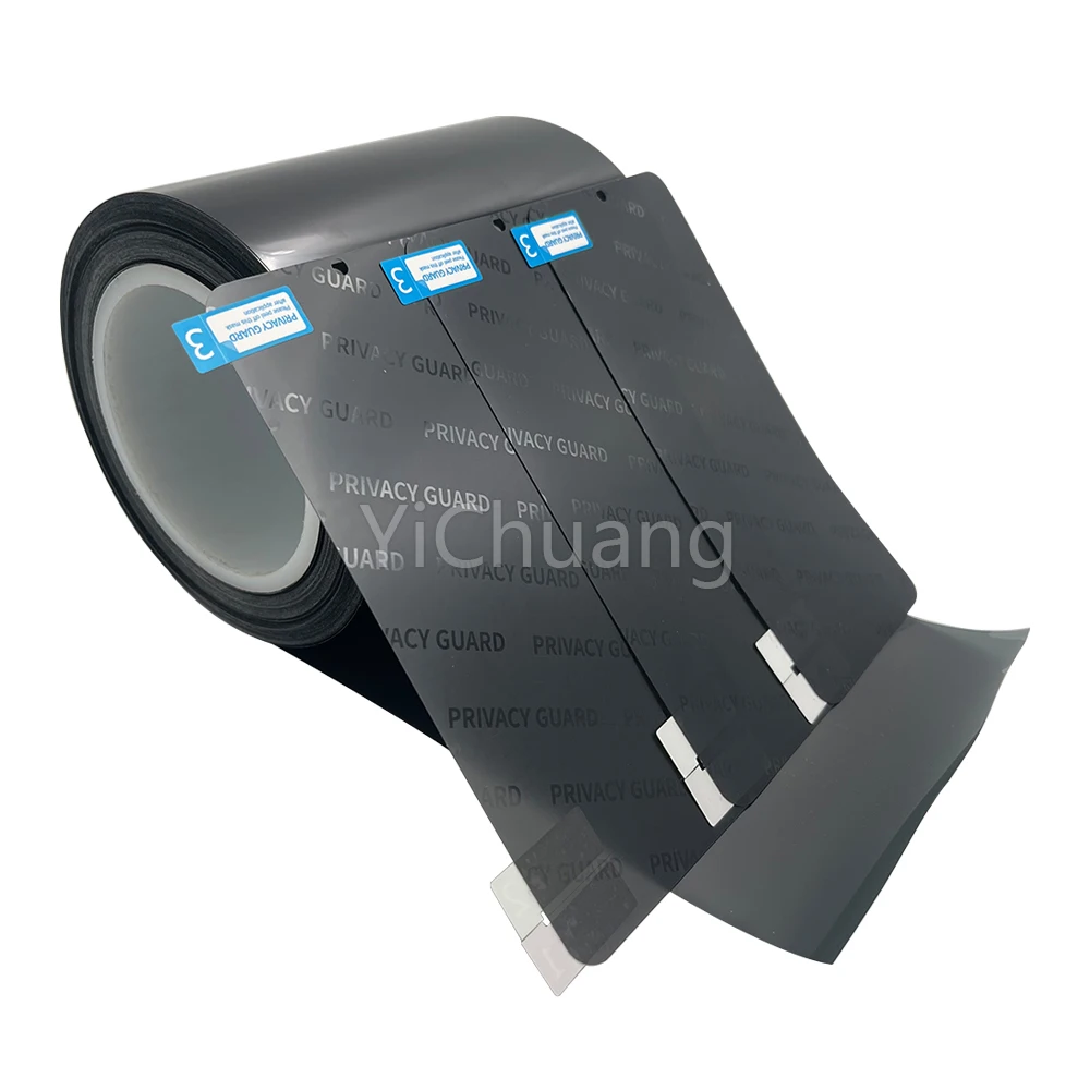 2way Privacy Screen Protector Roll Material / Sheet Size, Anti-glare Hydrogel TPU Privacy Film Roll / Privacy Filter Roll