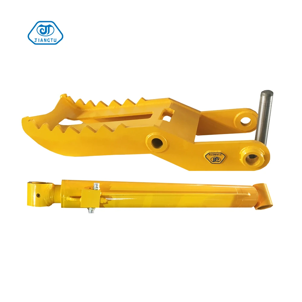 JT Hot Sell OEM Hydraulic Thumb with Cylinder for Excavator Bucket