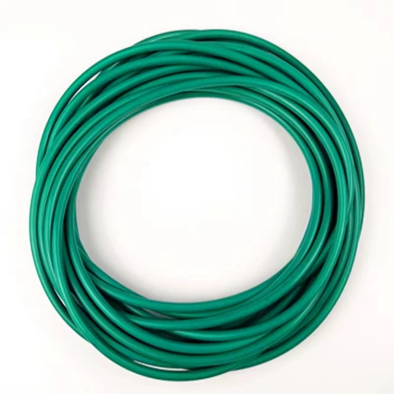 Oil-resistant and wear-resistant acrylic/fluoroplastic sealing ring