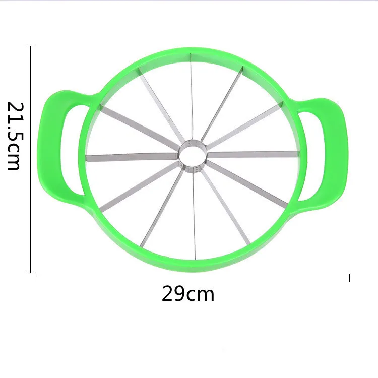 Kitchen Watermelon Slicer Creative Melon Cutter Knife 410 Stainless Steel Fruit Cutting Slicer Practical Tools