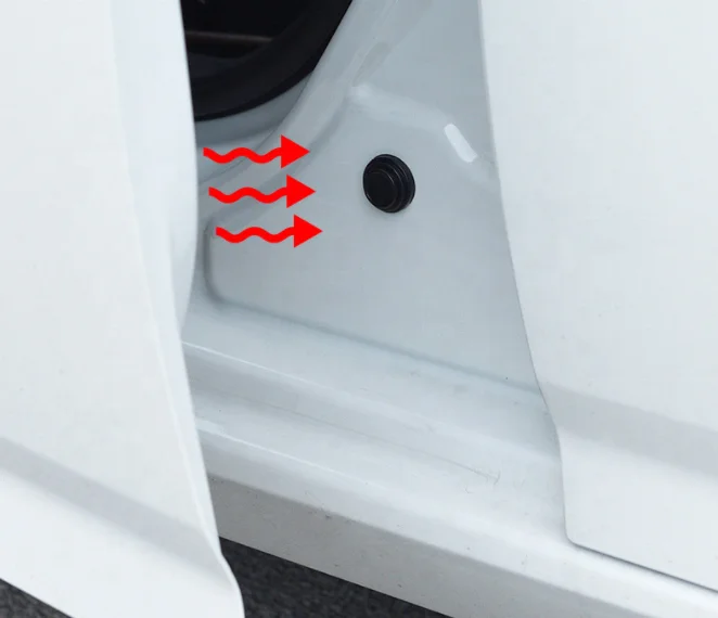 Car Door Bumper Protector Sticker Universal Door Shock Absorbing Gasket Bumper Protector Car Door Anti-shock Silicone Pad