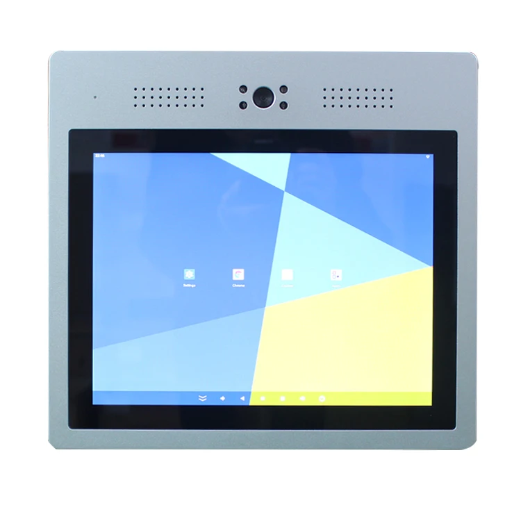 5MP HD Webcam Industrial Touch Monitor 12inch Capacitive Touch Tablet With Poe