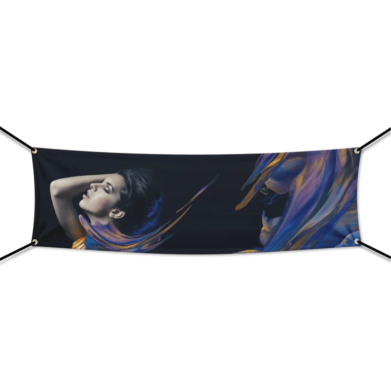 Custom Print Large Size Banner Vinyl Sports Competition Banner For Advertising