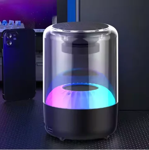 2024 Outdoor Speaker Custom Wholesale Portable Mini Wireless Speaker Stereo Mini Speakers With Rope