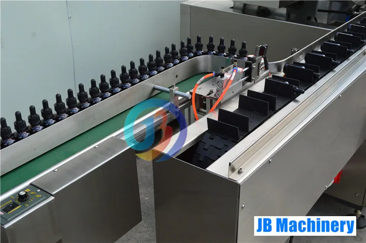 JB-120WZ полностью автоматическая машина для картонизации стеклянных бутылок с листами