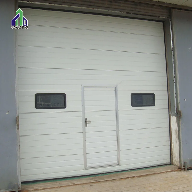 Industrial Door Manufacturer High Quality Automated Sectional Garage Doors Garage Lift Up Overhead Doors