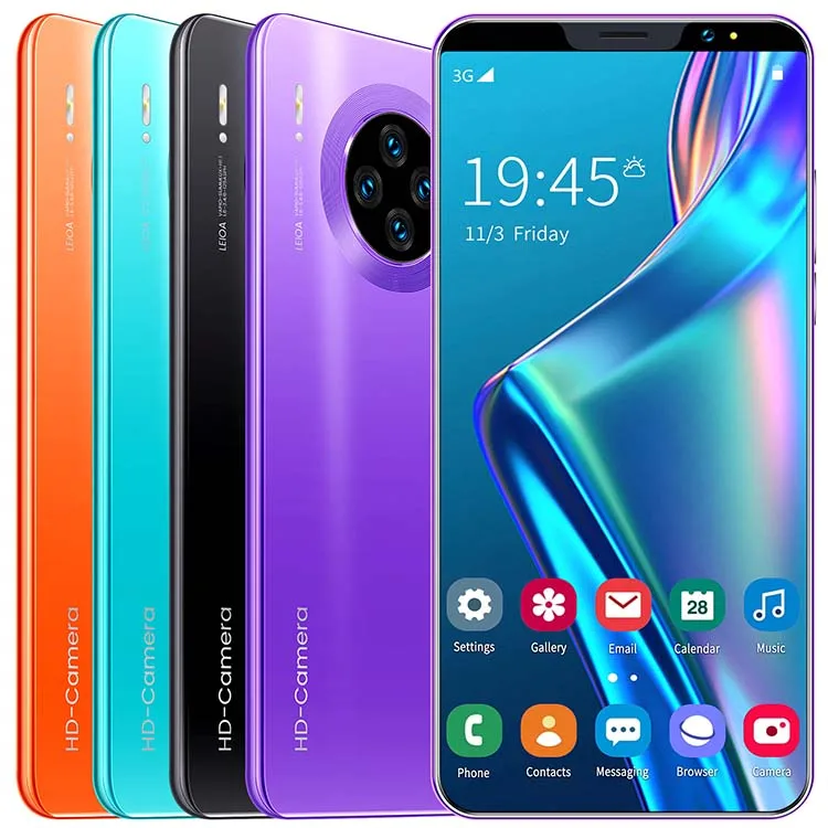 
5.8 Inch Mate33 Pro 4+64gb Dual SIM Low Price Unlocked Cell Phones Smartphones Cheap Mobile Android 9.1 Smart Phones 4G 