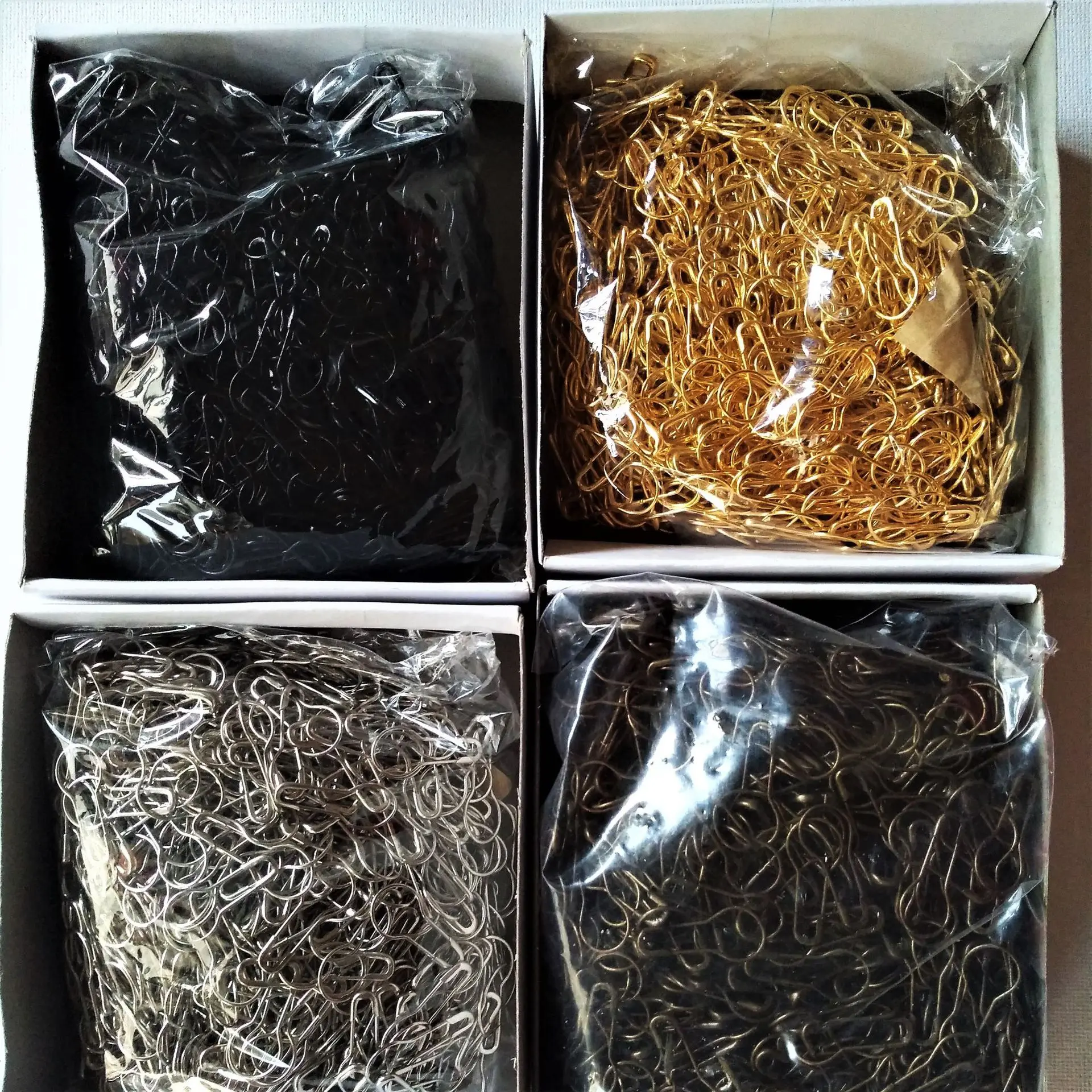 Custom Diy Sewing Tools Accessory Gold Safety Pins cooper and iron Needles fancy Silver Safety Pin