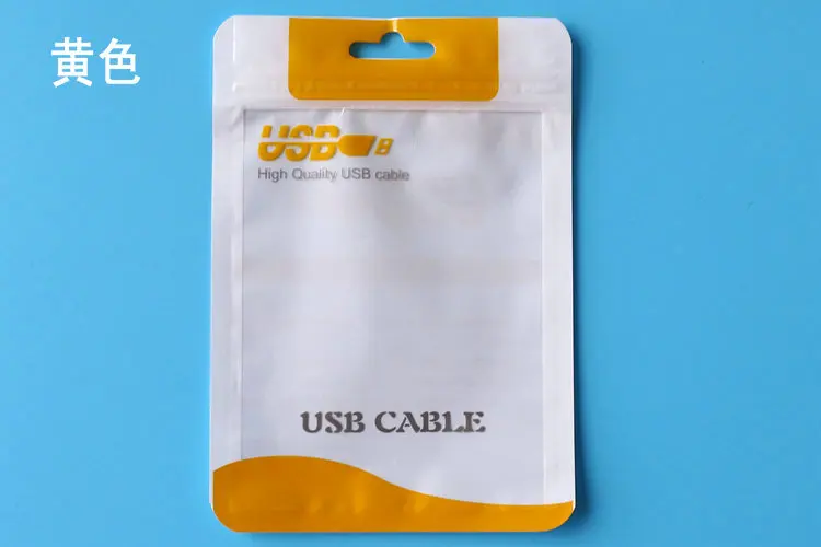 PE plastic package for iphone 6s 6s plus cable