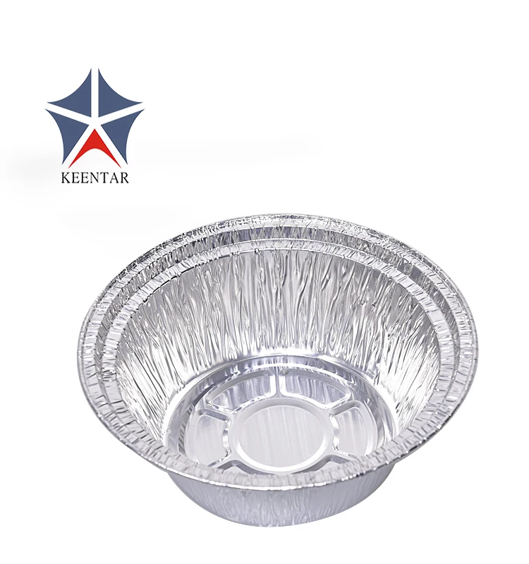 
9 inch 40 oz Foil pans tin plate with clear dome lids 