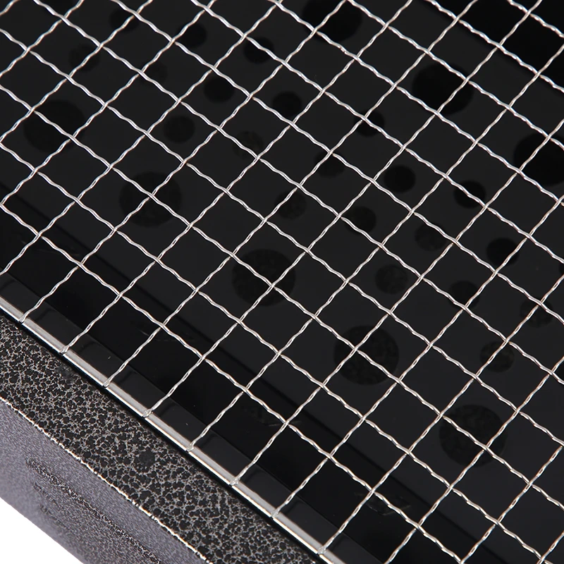Stainless Steel Charcoal Grill Easy Assembled and Hight Adjustment for House BBQ Party