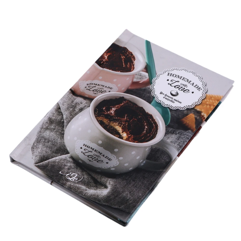 High-End Full-Color Hardcover Book Photo Book Catalog Cookbook Custom Printing Cheap Book Printing