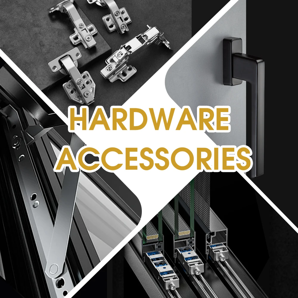 CASALANDER Aluminium Profile Partition Doors For Office Soundproof Modern Design Hinged Door Glass Partition Wall