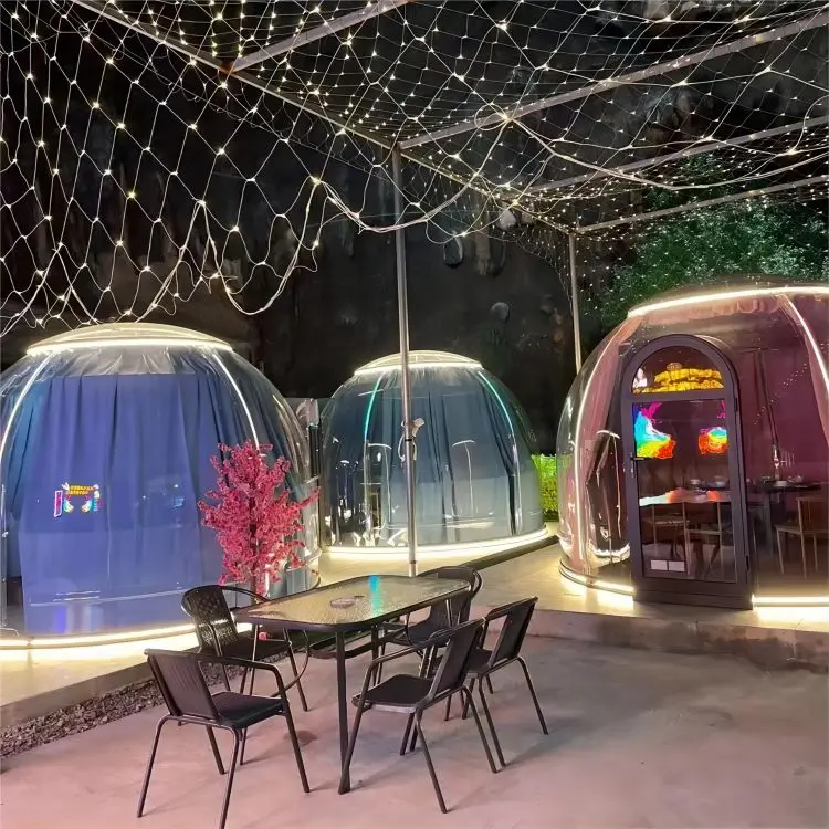 Sound Baby Clear Dome bubble tent Luxury Tent Glamping