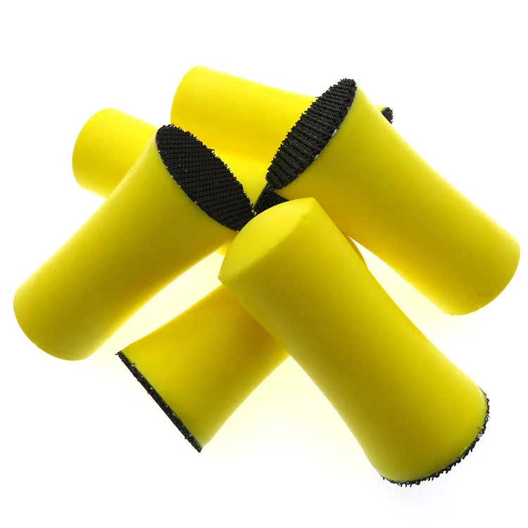 Dust-free Vacuum Hand Sanding Block Abrasive Polishing Discs Pad