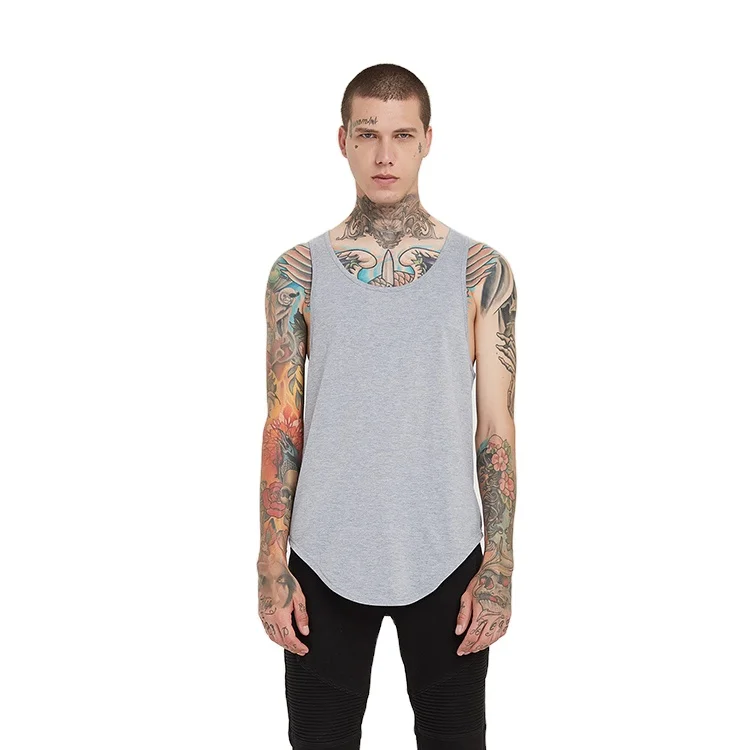 High quality gym bodybuilding clothing wholesale men sport tank top