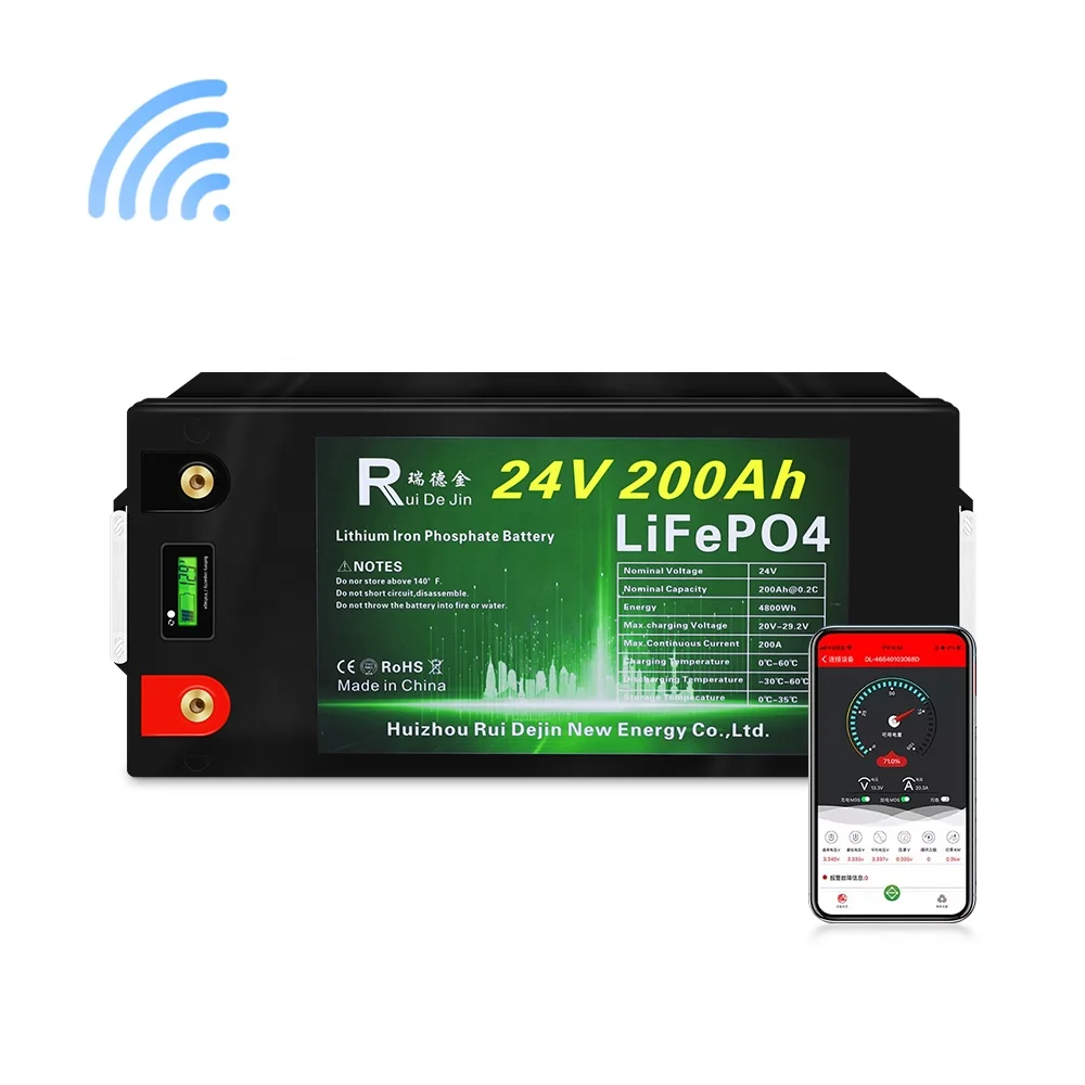 Lifepo4 200ah Rechargeable 12v 300ah 400ah Lifepo4 Battery Pack 12v Lithium Ion Solar lithium Batteries 24v Lithium Battery