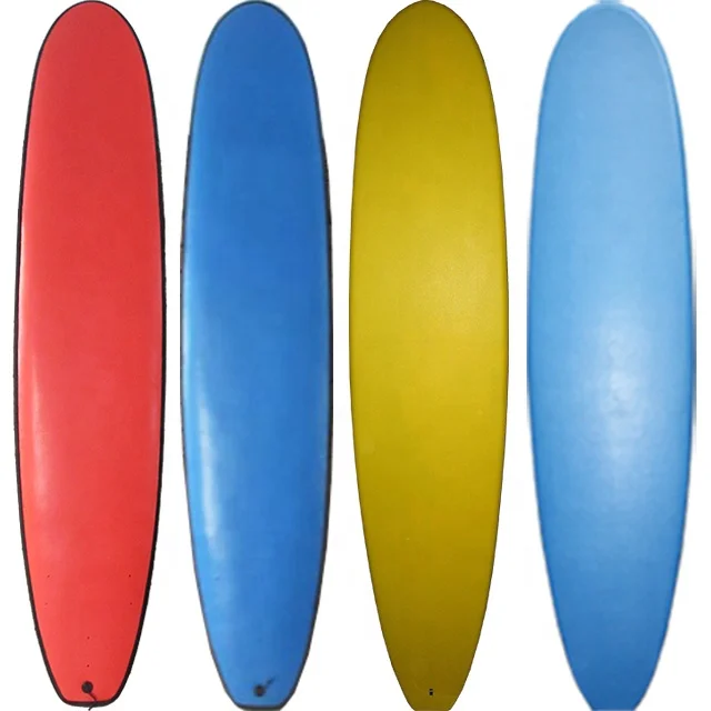 2023 Super Soft Surfboards With Surf Fins For Surf School