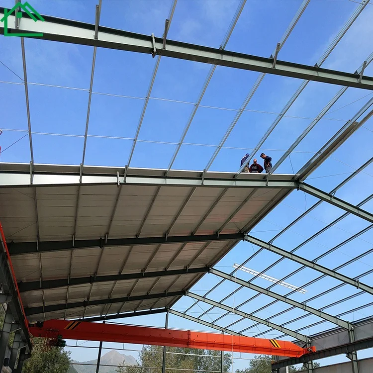 Hebei Prefab Steel Frame Workshop Garage Shed Metal Steel Structure Buildings Warehouse