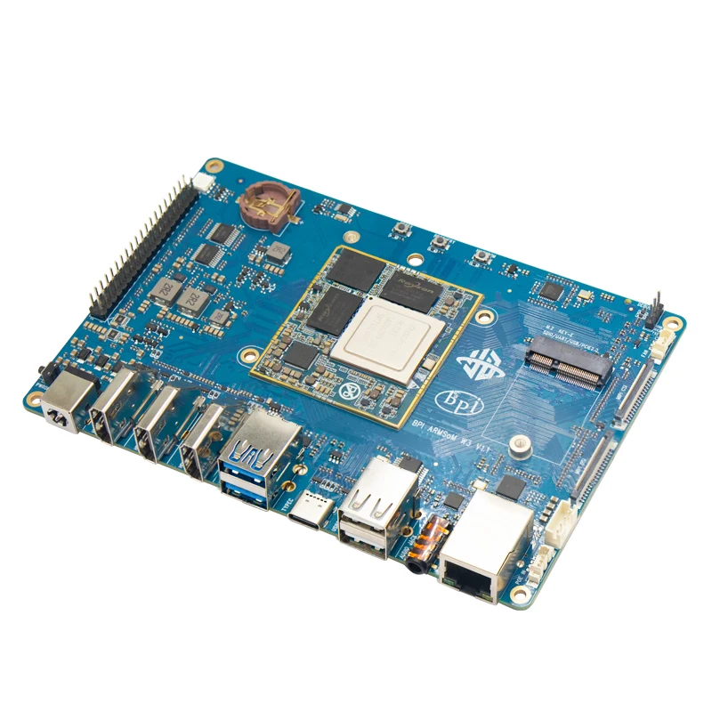 RK3588 LGA core board 8G RAM/32G eMMC Banana Pi BPI-W3 ARM Quad Core A76+ Quad Core A55 use 8nm 2.4GHz