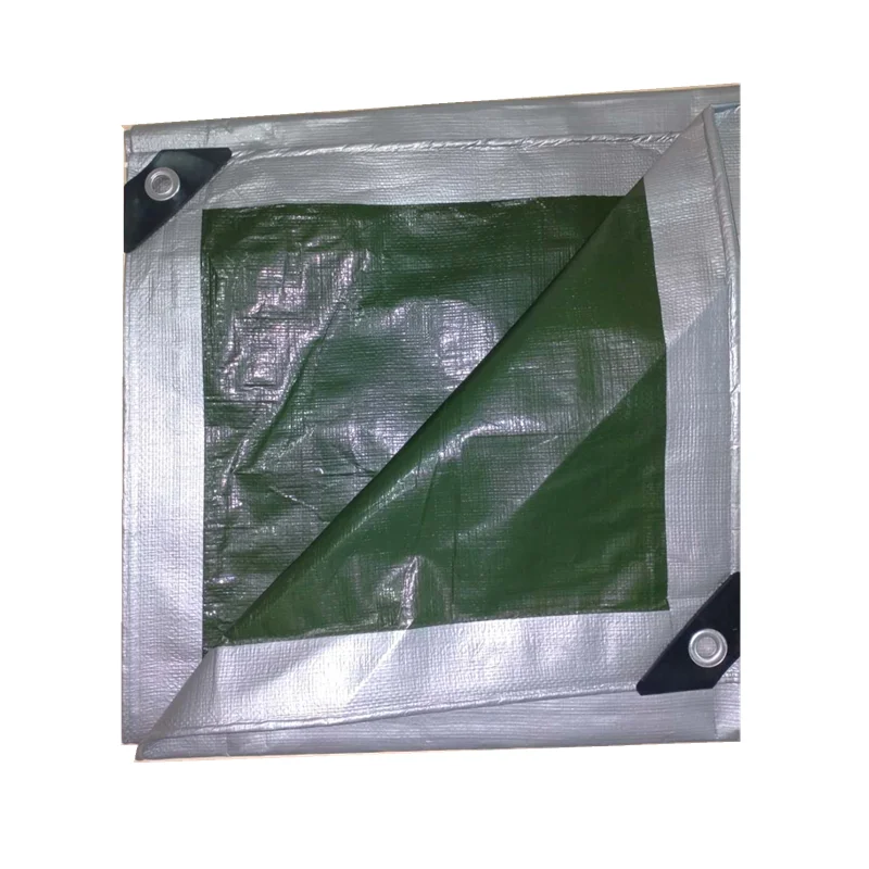 HDPE Coated Plain White Nylon Tarpaulin Film Roll For Fish Farming