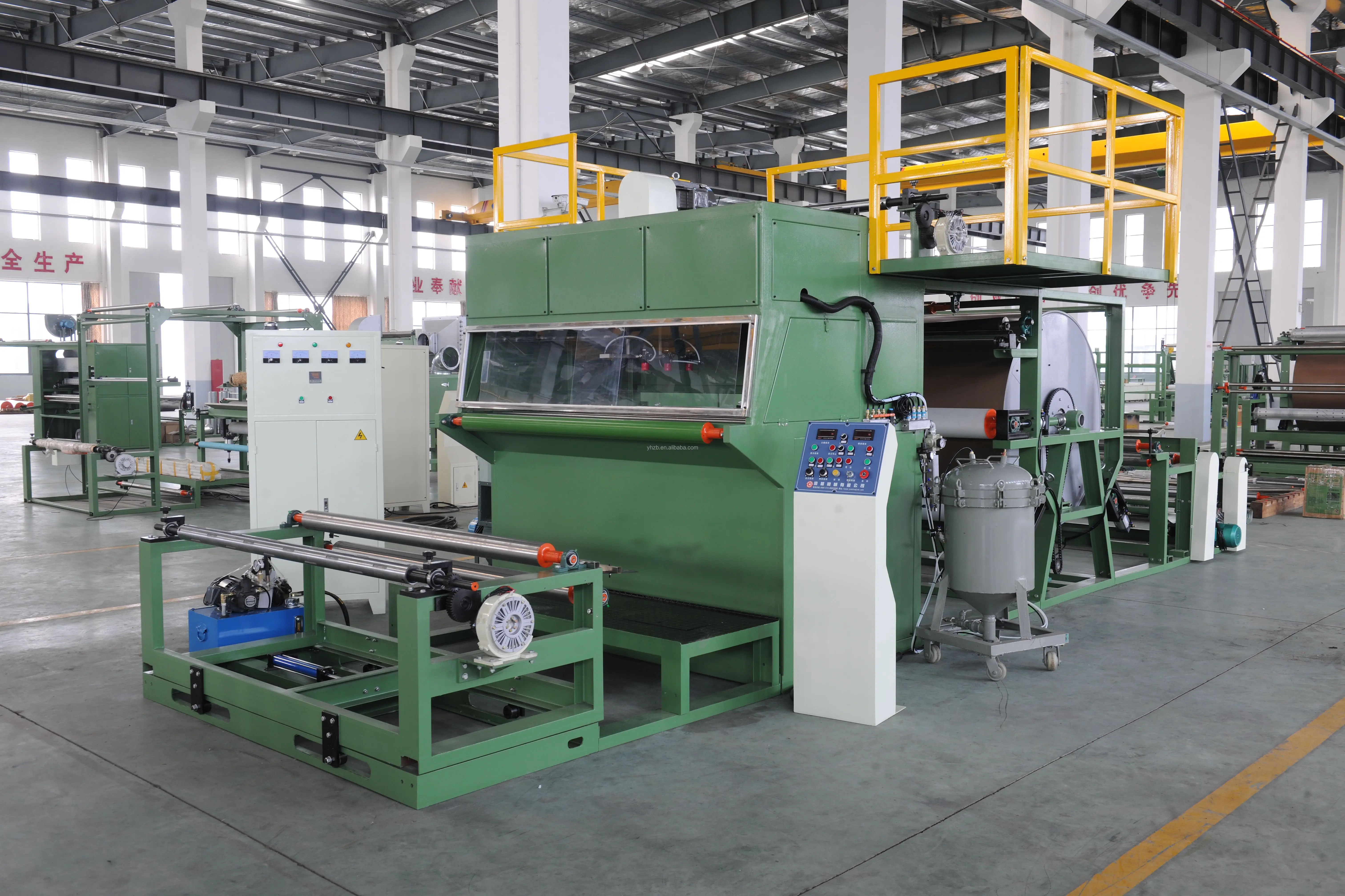 Glue Spray Laminating Machine For Fabric Soft