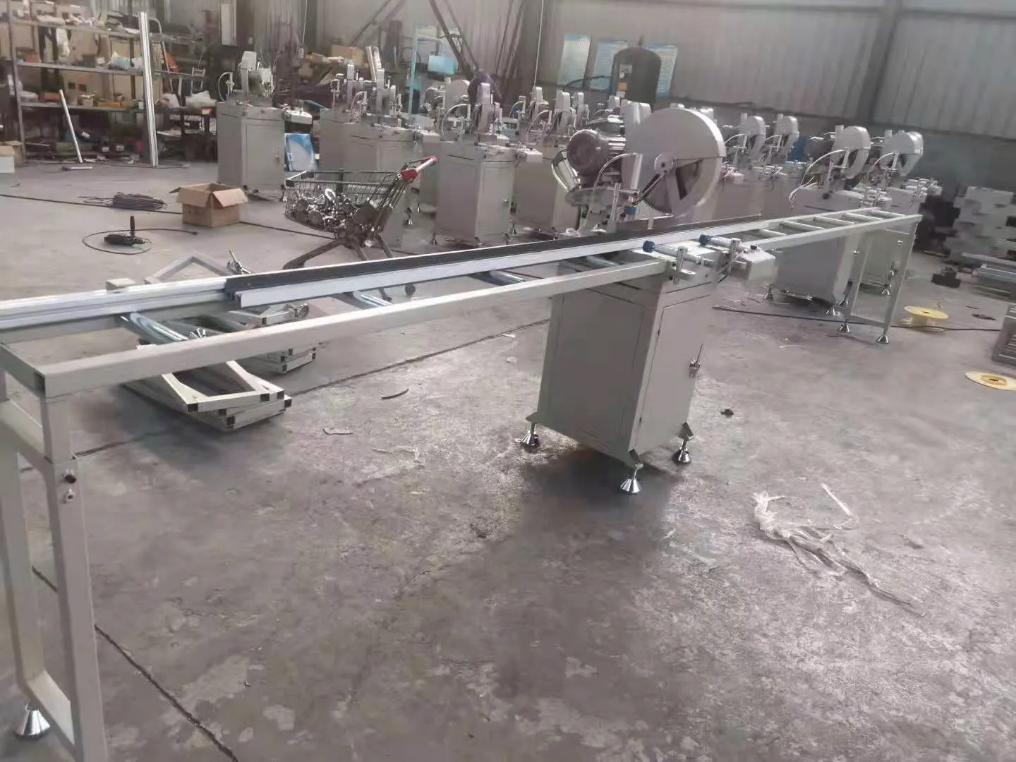 Single Head Aluminum Cutting Machine for UPVC Aluminum Window and Door Making Machine