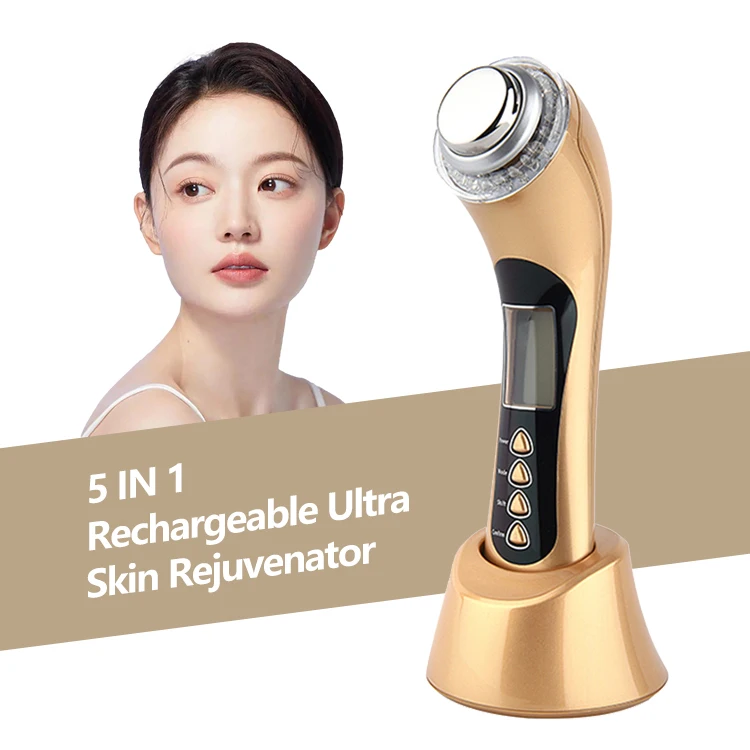 Small Size Multi-Functional Beauty Salon Equipment For Home Use 2024 face beauty equipment Ultrasonic Facial Machine