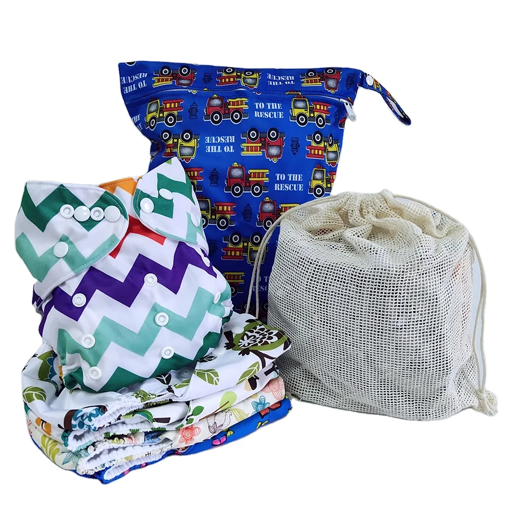 Бесплатный образец тканевых подгузников для новорожденных внутренний бамбуковый подгузник с бамбуковой вставкой