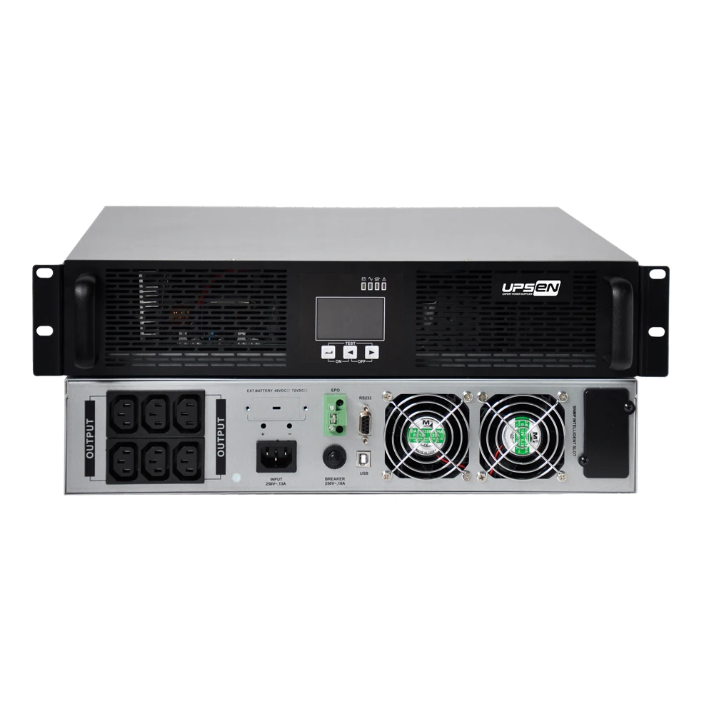 UPSEN Rack Mount UPS High Frequency Online UPS 1kva 2kva 3kva 6kva 10kva Pure Sine Wave UPS Power Supply