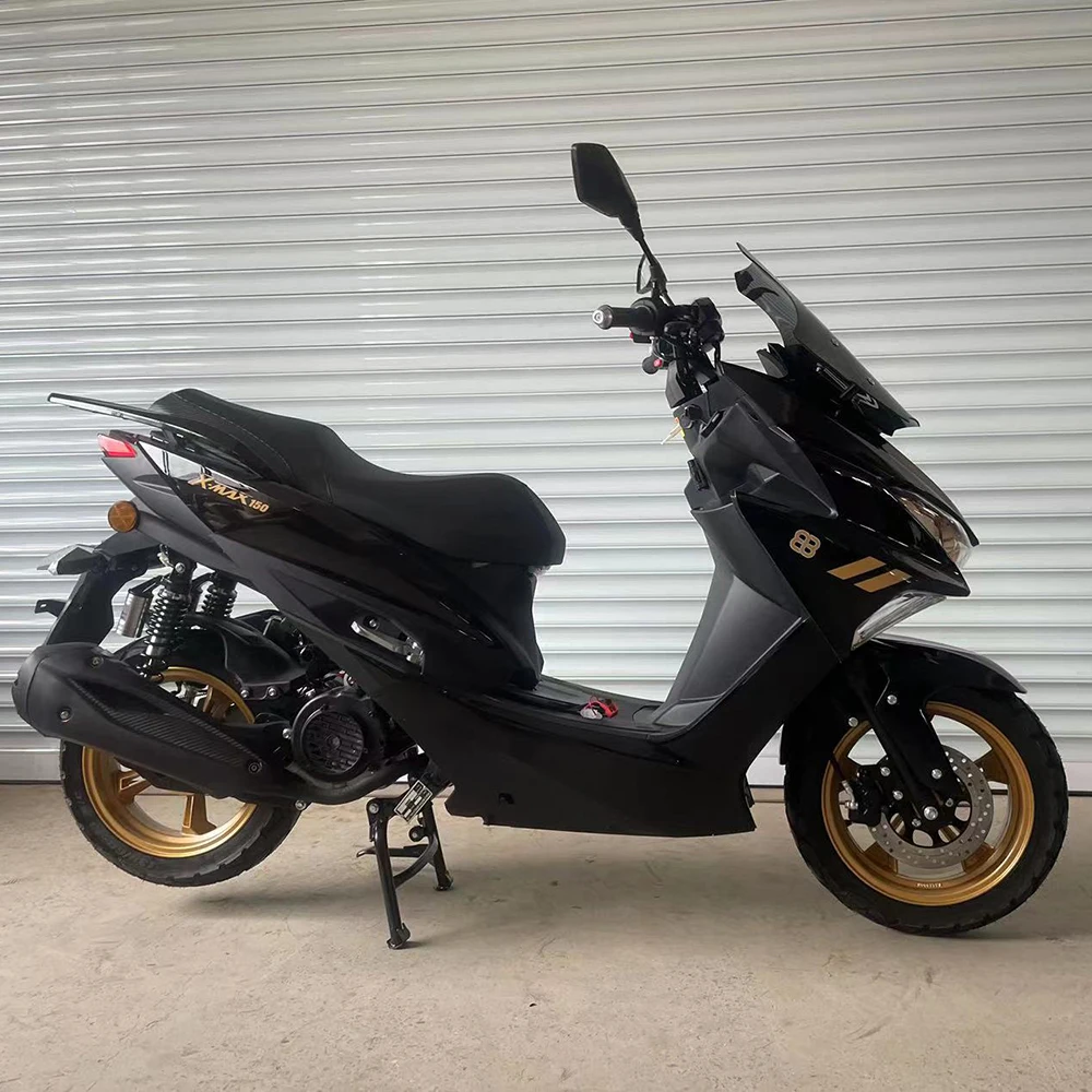 Factory Direct Sales of Cheap 50cc Gasoline Motorcycles Petrol Scooters CDI Ignition Adult Size 80cc 150cc Models Available