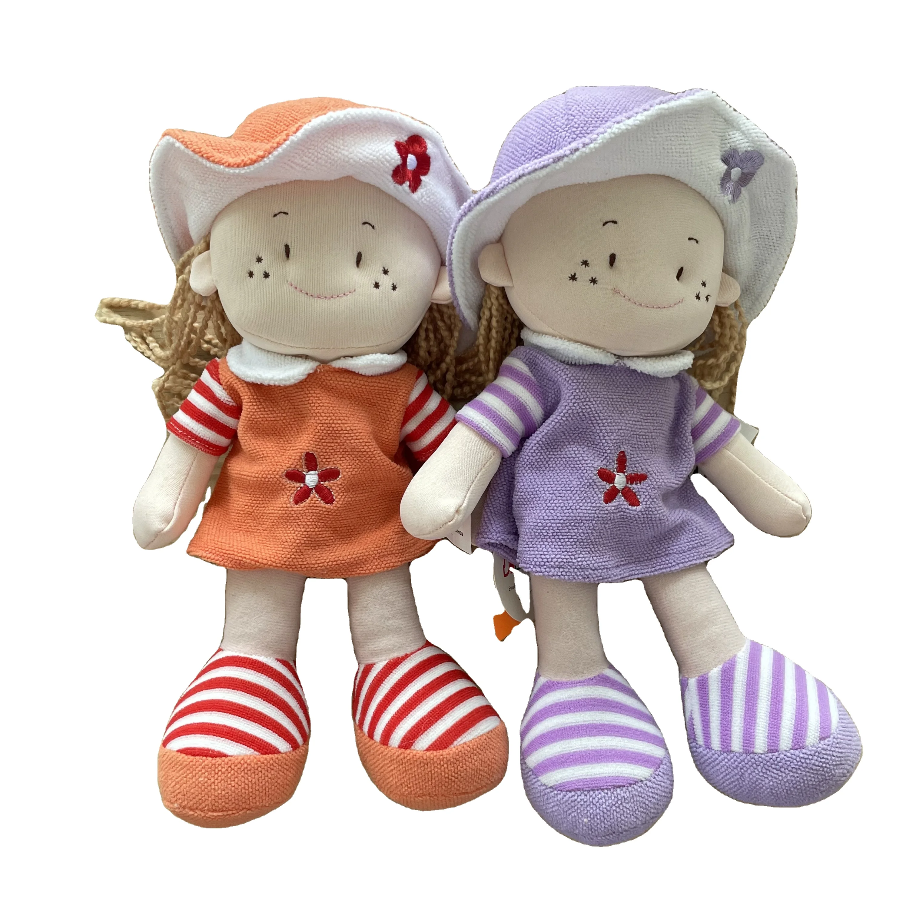 JM8851 Custom Soft Toy Doll with Hat