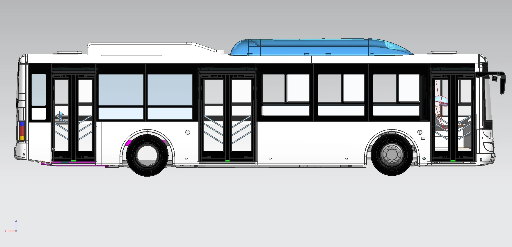 
SYP SH6150PEV 45 SEAT 90 Passener load 10 meter electronic BRT city bus with CNAS EEC approve 