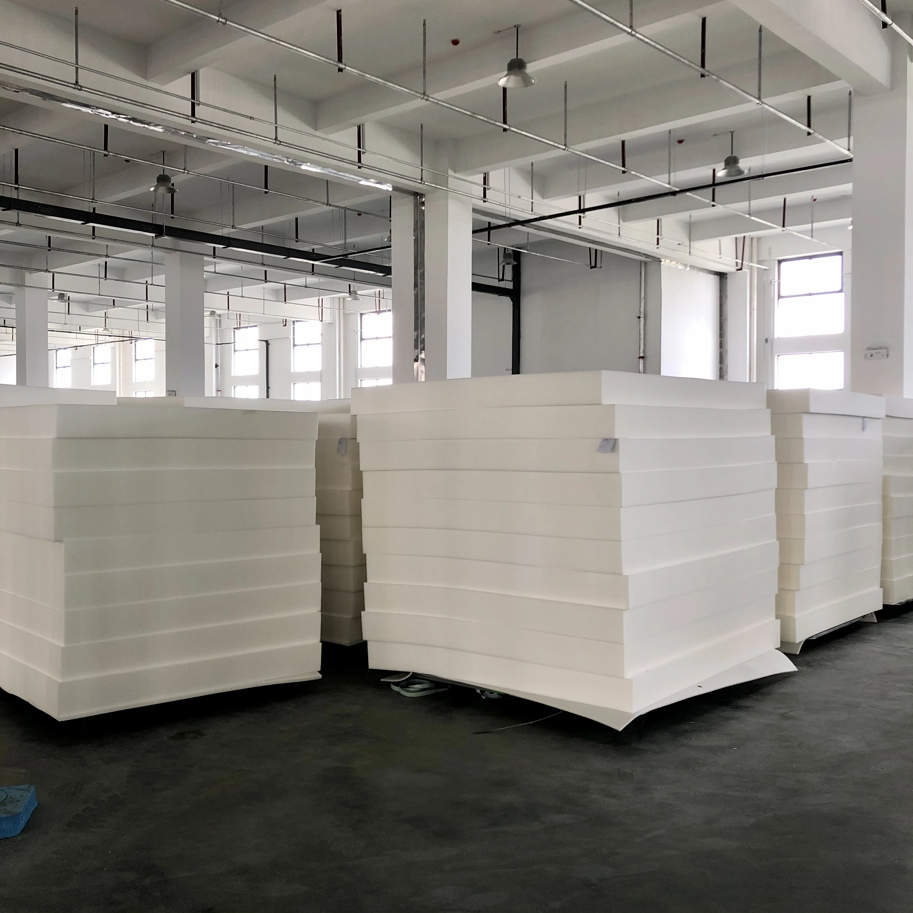 Factory Direct Sale high quality Polyurethane Memory Foam Gel Memory Board PU Sponge For Camping Mat Mattress  Car Seat OEM&ODM