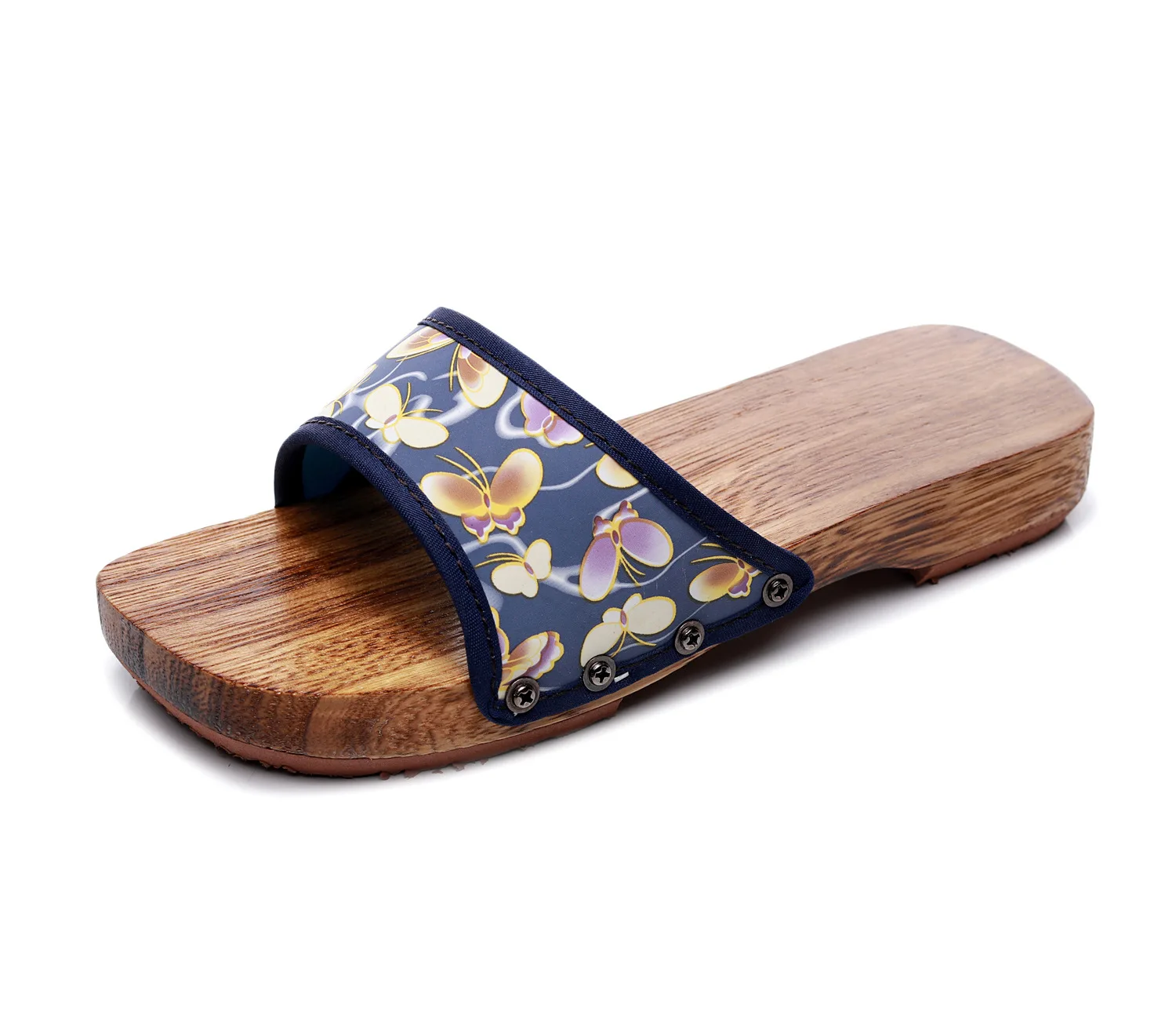 Whole sale How Selling Men and women couples summer wooden shoes clogs