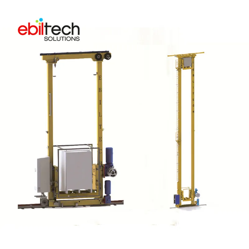 Automated heavy duty cargo lifter asrs stacker crane for handling