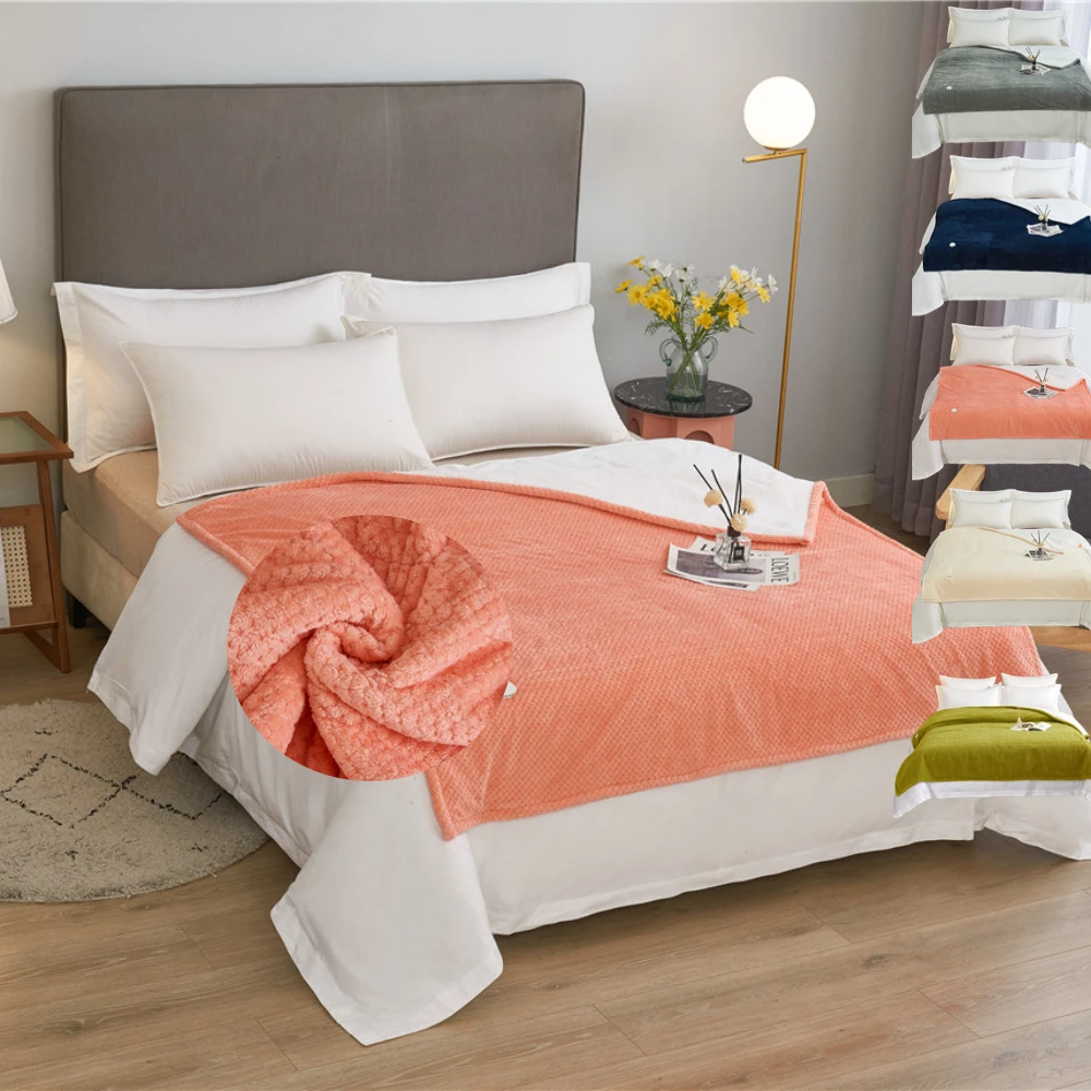 220V washable fluffy minky minky sherpa electric heated up throw blankets pad for winter bed twin queen king size