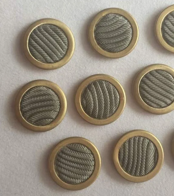 AISI304 316L Stainless Steel Pleated Extruder Filter Discs For Valve