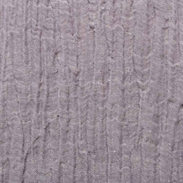 China apparel dress fabrics thailand crinkle ramie cotton blend fabric wholesale vintage eco-friendly fabric by the meter