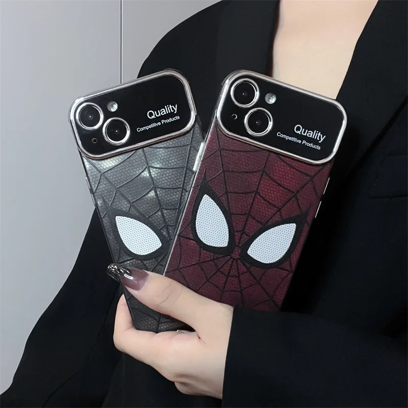 Anime Graffiti Spider Man Suitable for Apple 15promax Phone Case Anti Drop iPhone 14/13 New 12pro